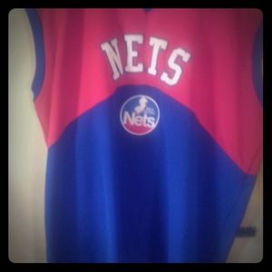 VINTAGE New Jersey nets hardwood classic